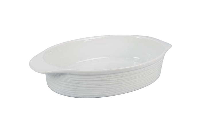 OVAL BAKER WITH HANDLES
