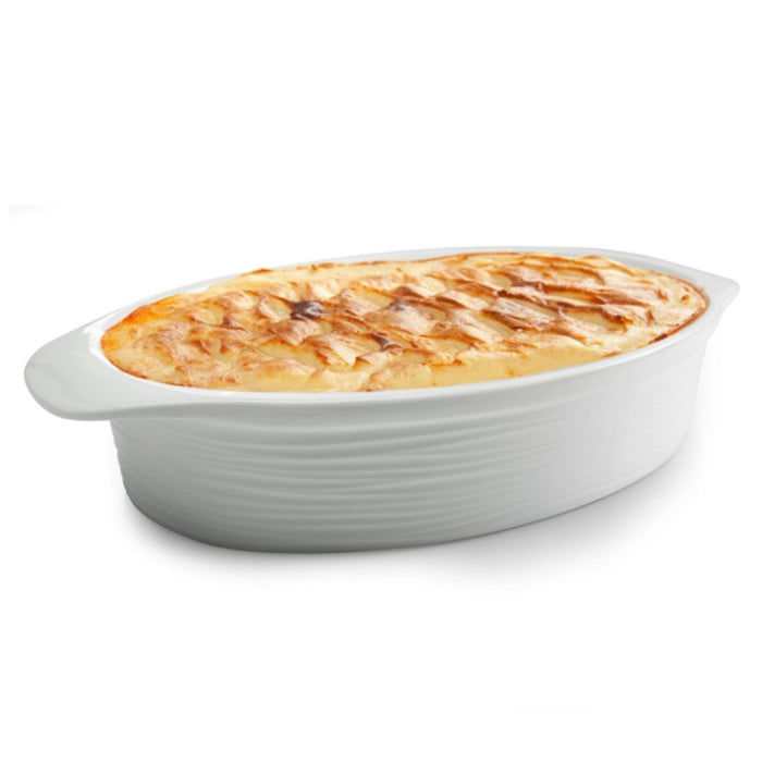 OVAL BAKER WITH HANDLES