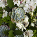 Party Perfect Green Flower Centerpieces