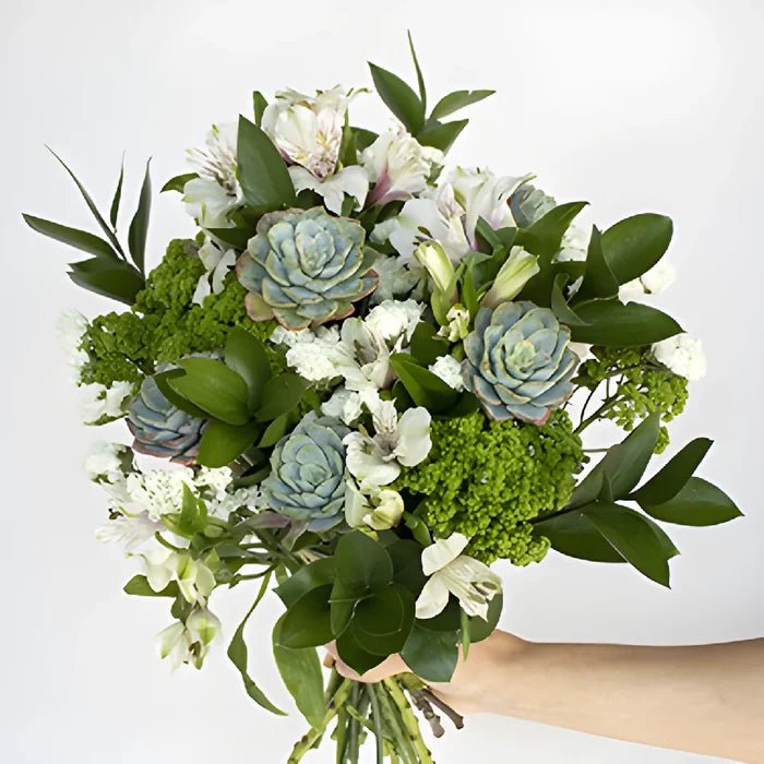 Party Perfect Green Flower Centerpieces