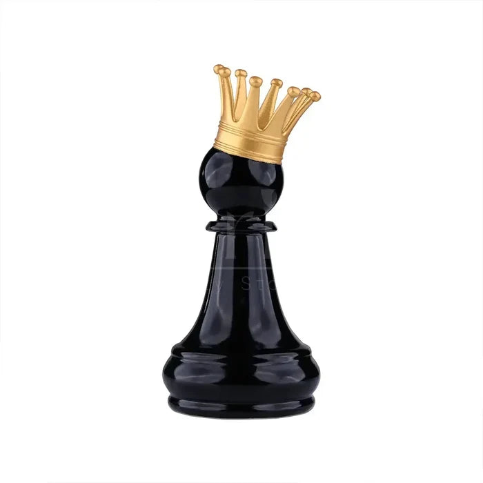 Pawn With Crown Chess Piece