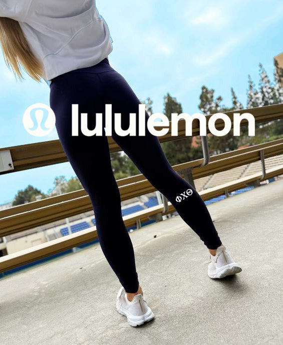 Phi Chi Theta lululemon Align™ High-Rise Pant 25" - Navy