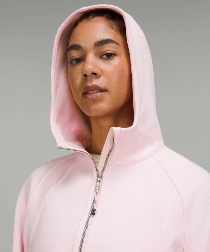 Phi Chi Theta lululemon Scuba Oversized Half-Zip Hoodie - Blissful Pink