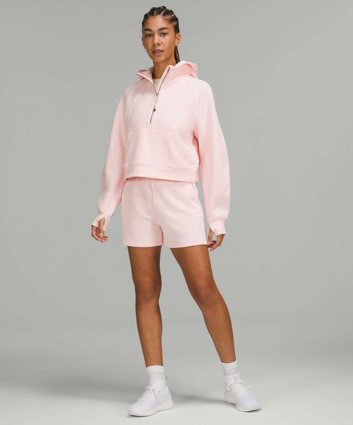 Phi Chi Theta lululemon Scuba Oversized Half-Zip Hoodie - Blissful Pink