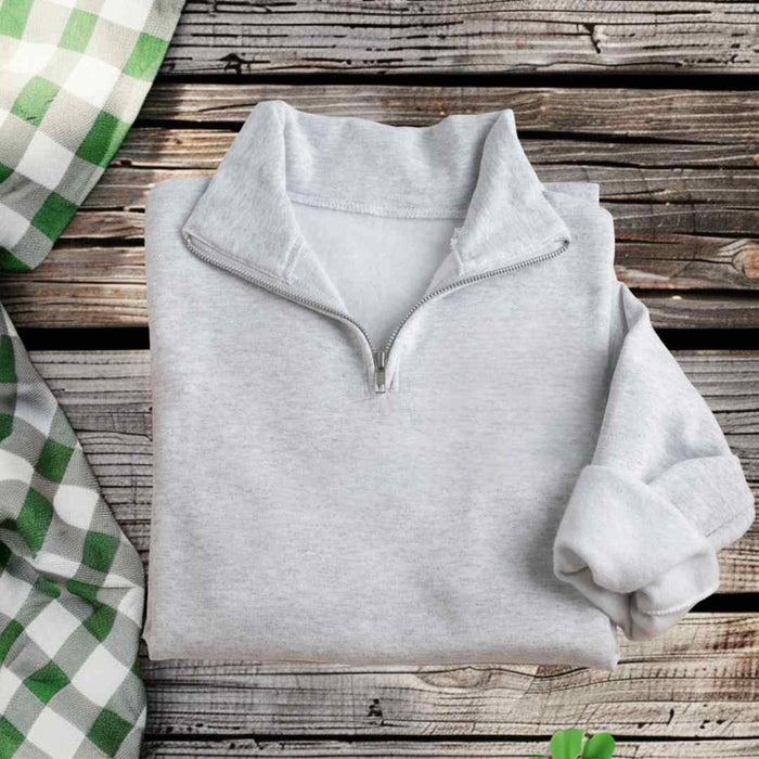 Phi Chi Theta Quarter Zip Sweatshirt - Chapter Name