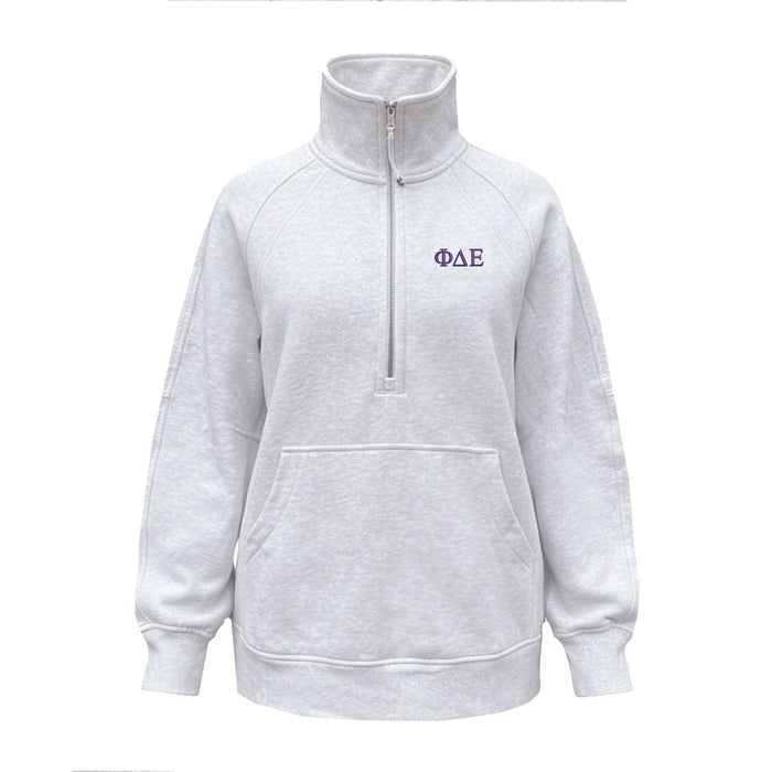 Phi Delta Epsilon lululemon Scuba Oversized Funnel-Neck Half Zip Long
