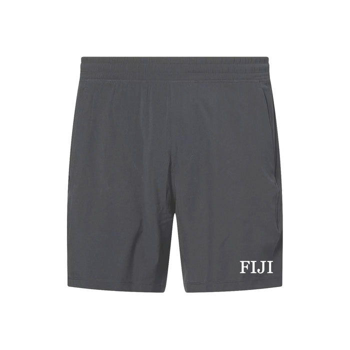 Phi Gamma Delta lululemon Pace Breaker Linerless Short - Onxy Grey 7"