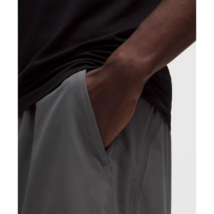 Phi Gamma Delta lululemon Pace Breaker Linerless Short - Onxy Grey 7"