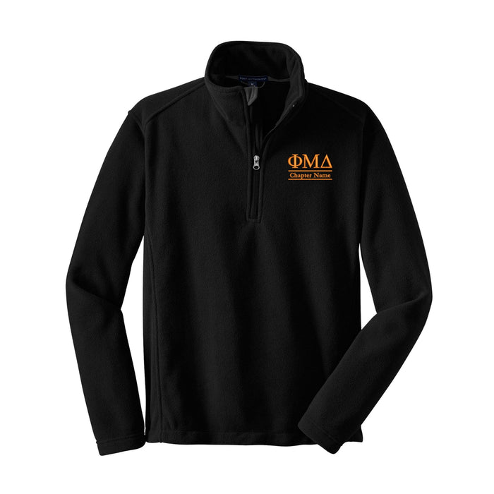 Phi Mu Delta Fleece Pullover - Chapter Name