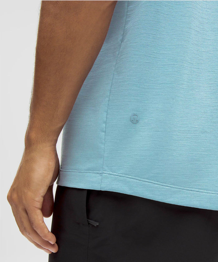 Phi Mu Delta lululemon Evolution Short-Sleeve Polo - Proud Cloud