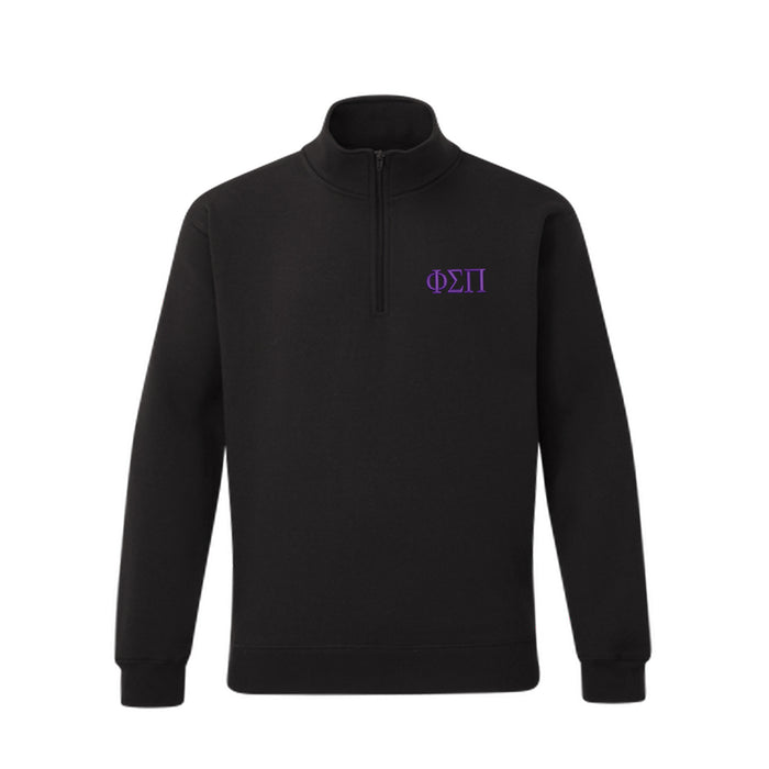 Phi Sigma Pi lululemon Steady State Half-Zip - Black