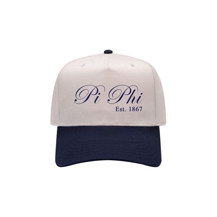 Pi Beta Phi Baseball Hat - Pi Phi Est. 1867