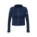Pi Beta Phi lululemon Define Cropped Hooded Jacket Nulu - NAVY