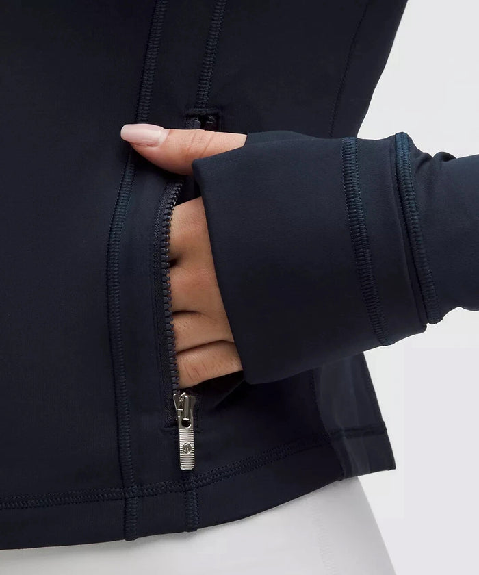 Pi Beta Phi lululemon Define Cropped Hooded Jacket Nulu - NAVY