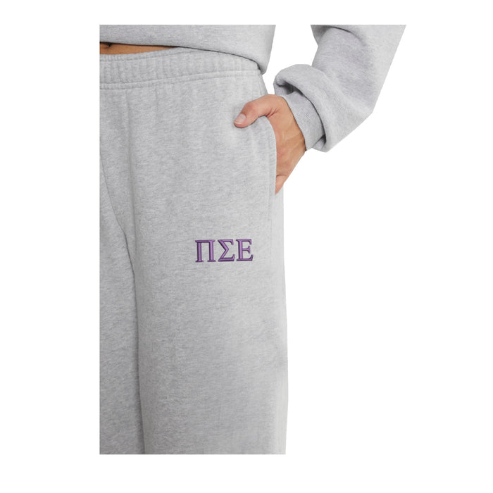 Pi Sigma Epsilon Fave Fit Fleece Straight Leg Pants - Ladies