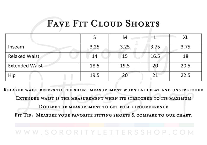 Pi Sigma Epsilon Fave Fit Shorts - Pink