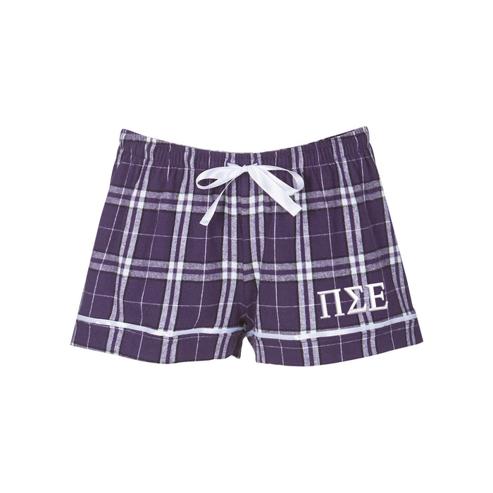 Pi Sigma Epsilon Flannel Boxers