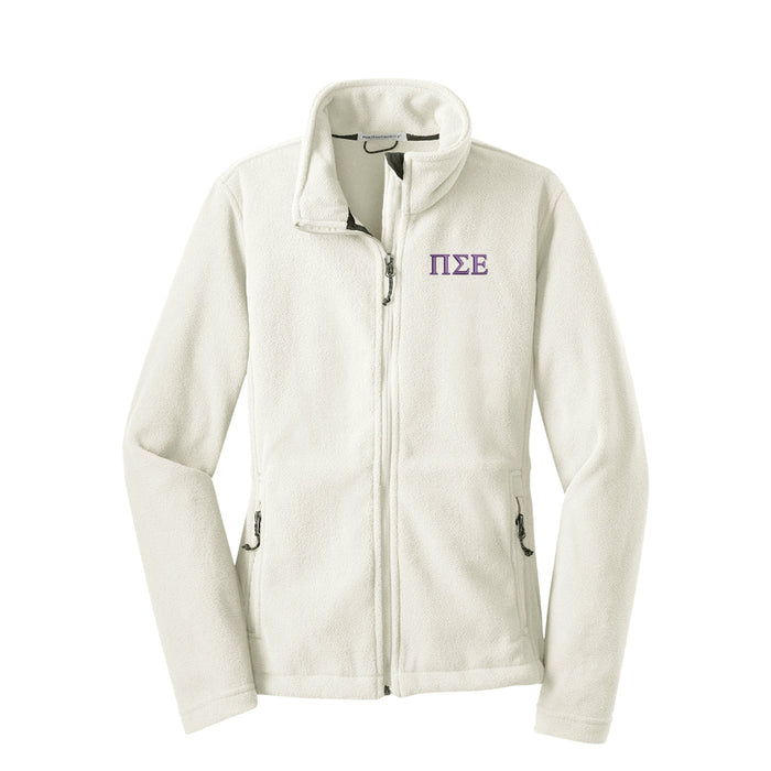 Pi Sigma Epsilon Fleece Jacket - Ladies Fitted