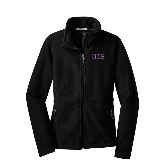 Pi Sigma Epsilon Fleece Jacket - Ladies Fitted