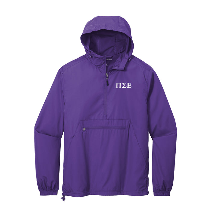 Pi Sigma Epsilon Lightweight Windbreaker - PSE Greek Letters