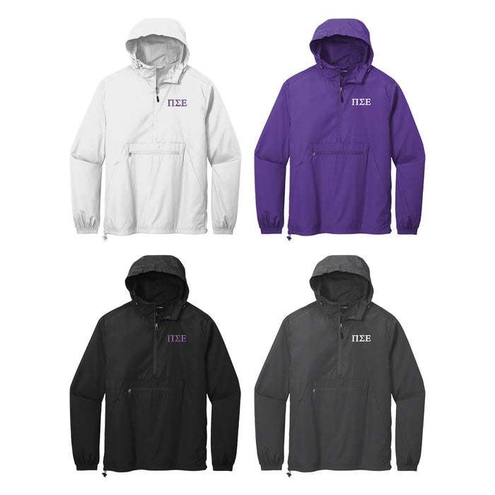 Pi Sigma Epsilon Lightweight Windbreaker - PSE Greek Letters