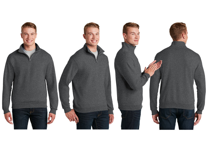 Pi Sigma Epsilon Quarter Zip Pullover Sweatshirt - ALUMNUS