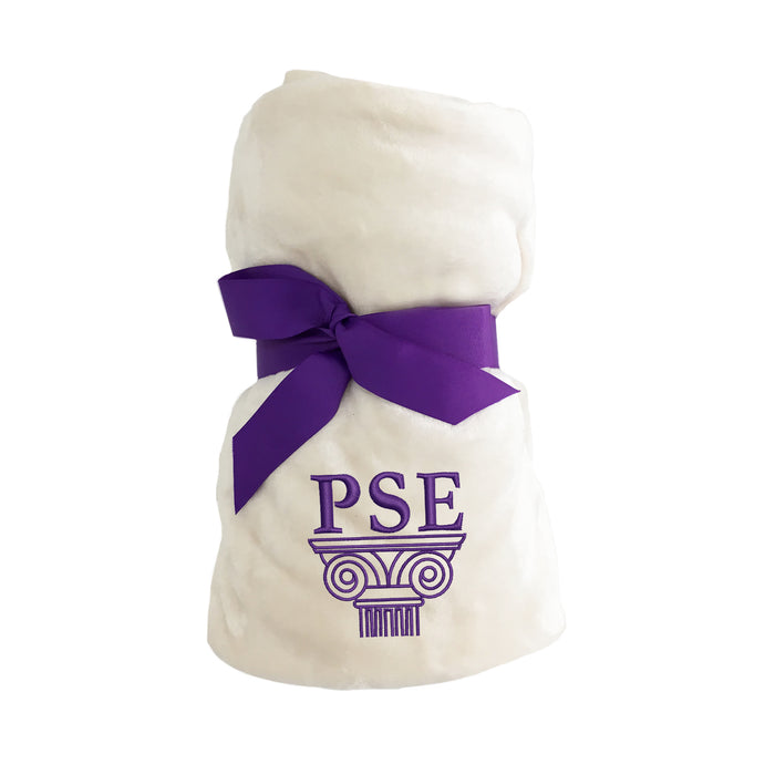 Pi Sigma Epsilon Tahoe Fleece Blanket - PSE Logo