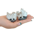 Picki Nicki Punk Rocks Quartz Crystals with Faces Crystal Hedgehogs