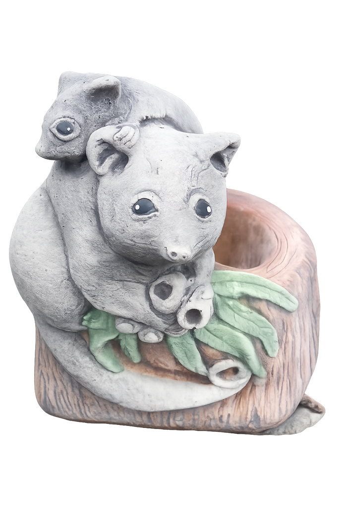 Possum Planter Garden Concrete Cement Garden Statue Australian Made