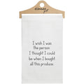 PRODUCE PERSON TEA TOWEL