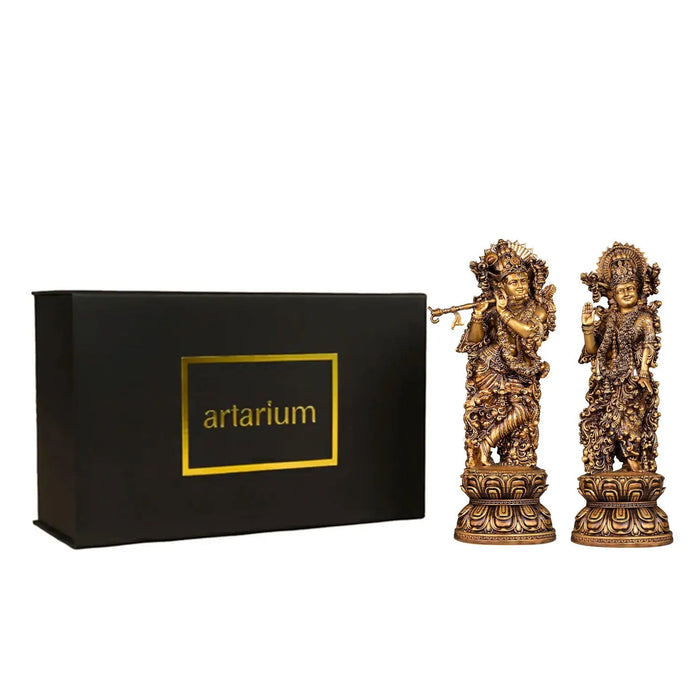 Radha Krishna Idol with Gift Box