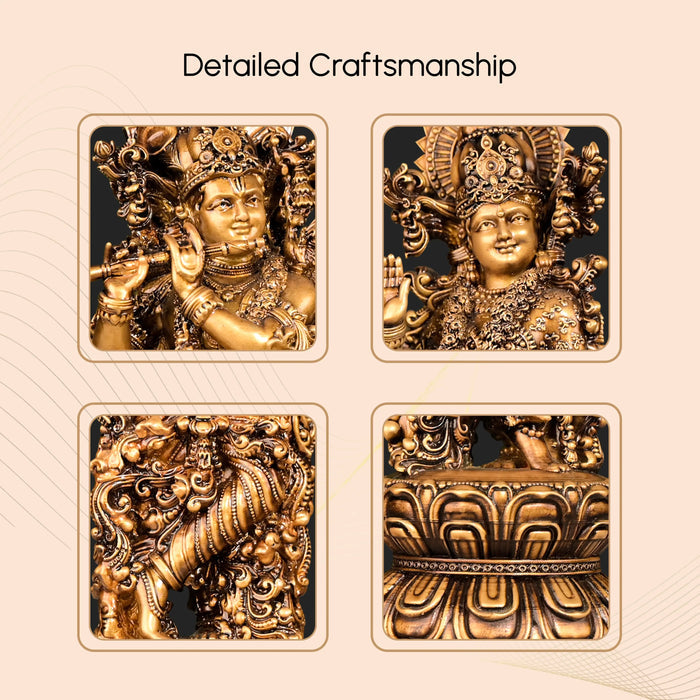 Radha Krishna Idol with Gift Box
