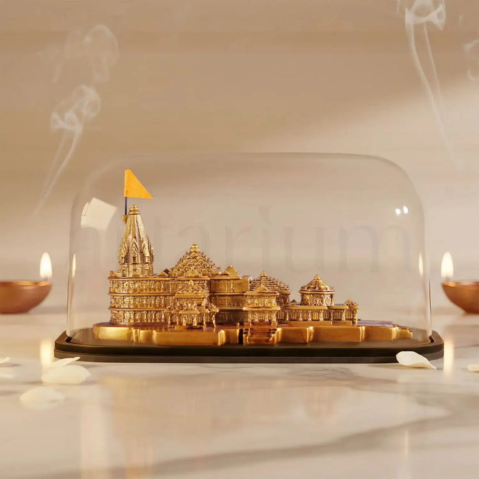 Ram Mandir With Acrylic