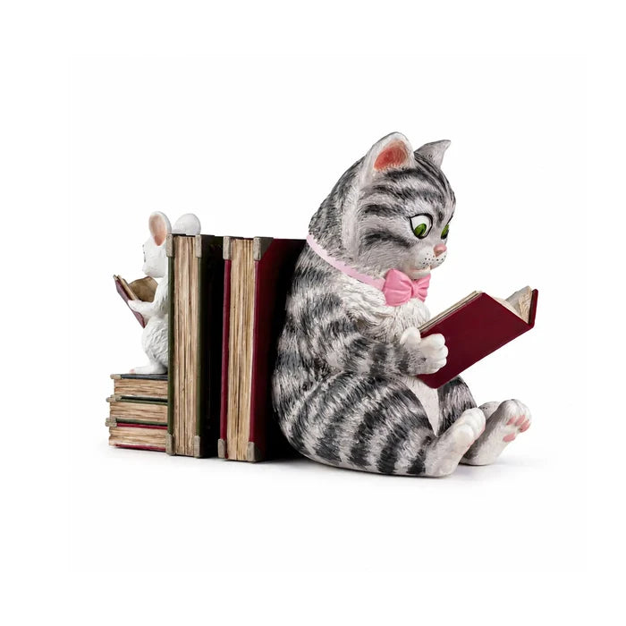 Reading Buddies : Cat & Mouse Bookend