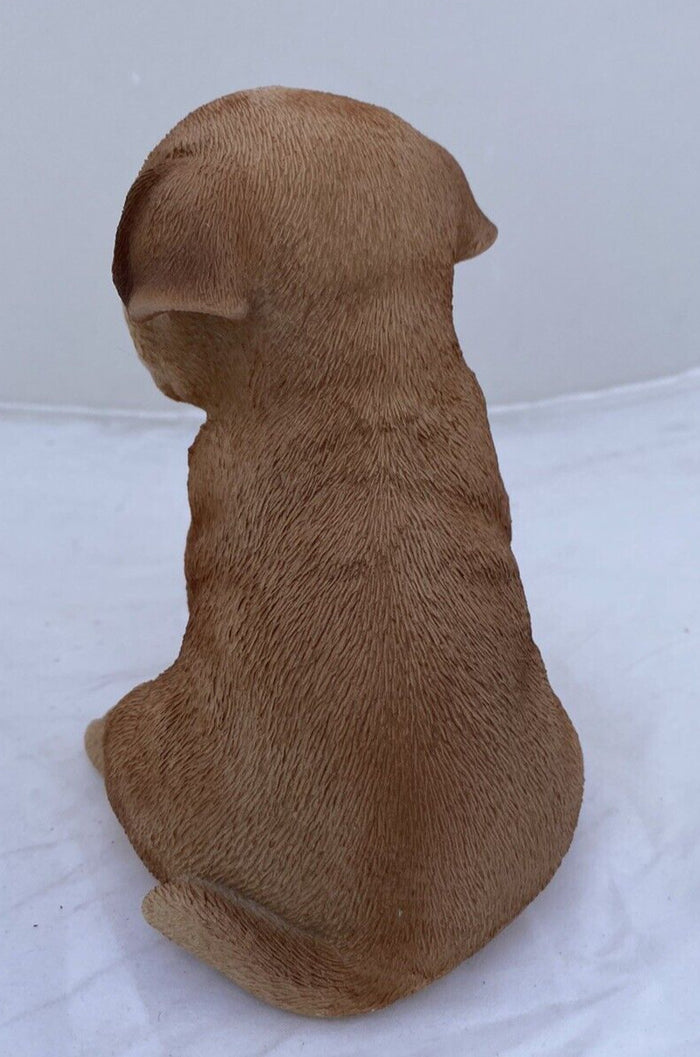RED CATTLE DOG HEELER STATUE PUPPY MEMORIAL ANIMAL GARDEN ORNAMENT SCULPTURE
