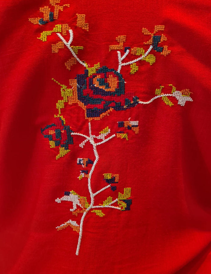 Red Short Kurti