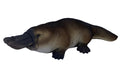 22nice4me Garden Statues hand-painted resin platypus ornament with realistic brown fur and dark bill