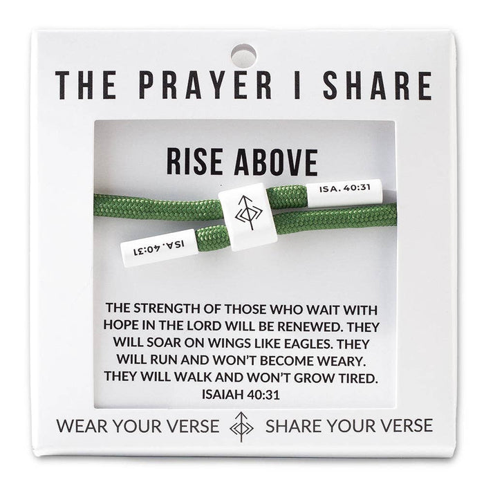 RISE ABOVE Bracelet | Bible Verse Bracelet