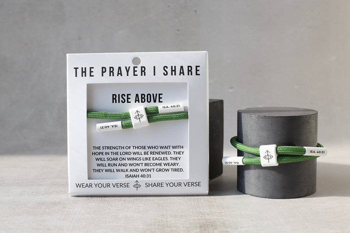 RISE ABOVE Bracelet | Bible Verse Bracelet
