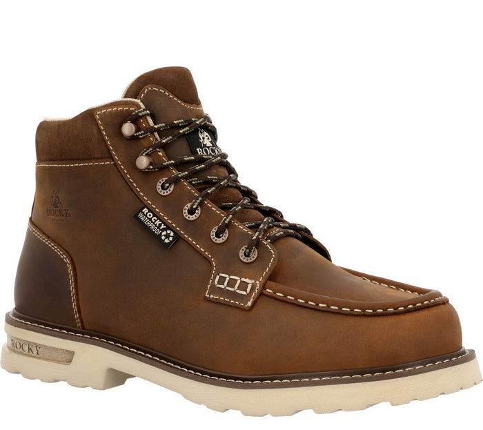 Rocky Men's Grindstone XTR 6" Waterproof EH Moc Toe Work Boot Work Boots Rocky
