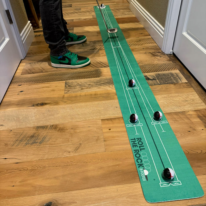 Roll The Rock Putting Mat - 8 Footer by EyeLine Golf