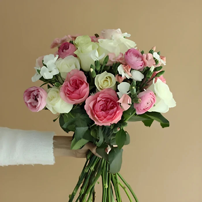 Valentines Day Rose Memories Arrangement Hand - Image