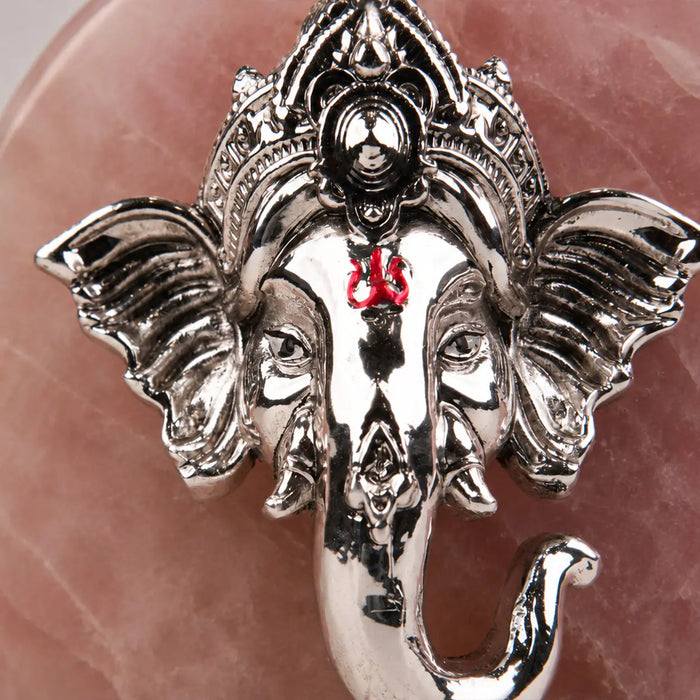 Vakratunda: Ganesha Silver-Plated Idol