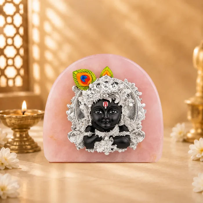 Little Krishna Silver-Plated Idol