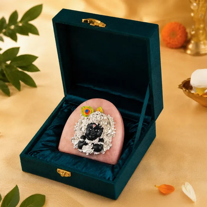 Little Krishna Silver-Plated Idol