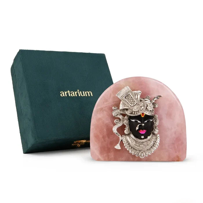 Shrinathji Silver-Plated Idol