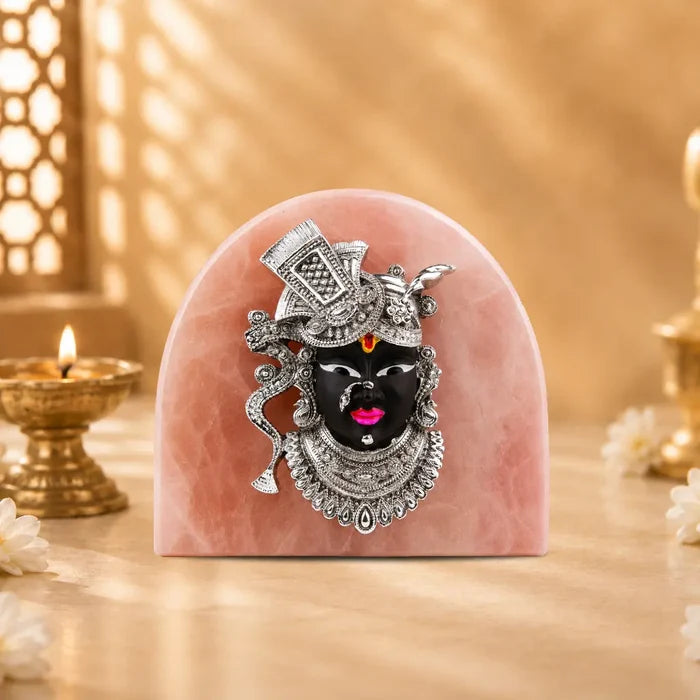Shrinathji Silver-Plated Idol
