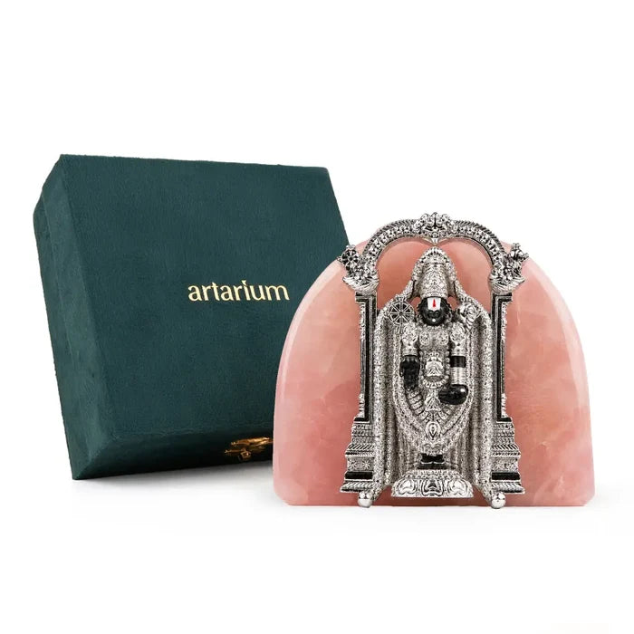 Tirupati Balaji Silver-Plated Idol