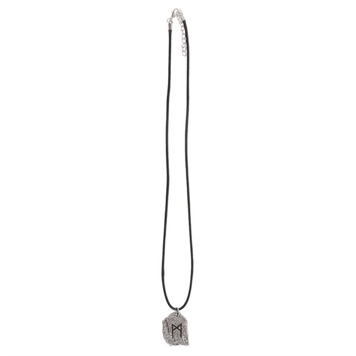 Rune of Transformation Viking Cord Necklace