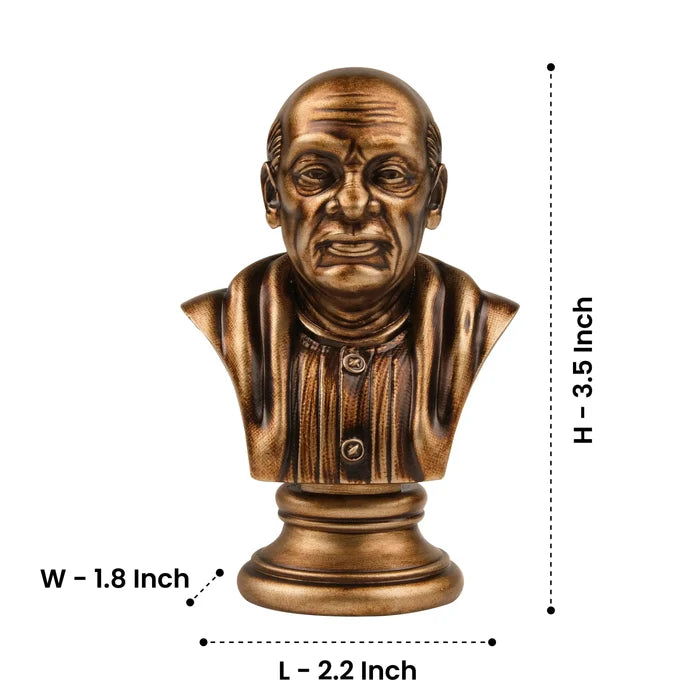 Sardar Vallabhbhai Patel Car Dashboard Idol
